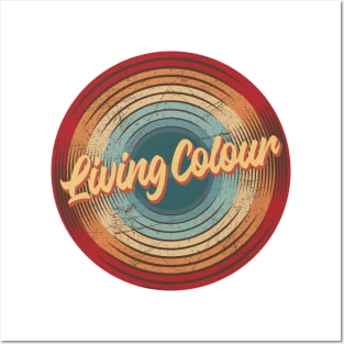 Living Colour Vintage Circle Posters and Art